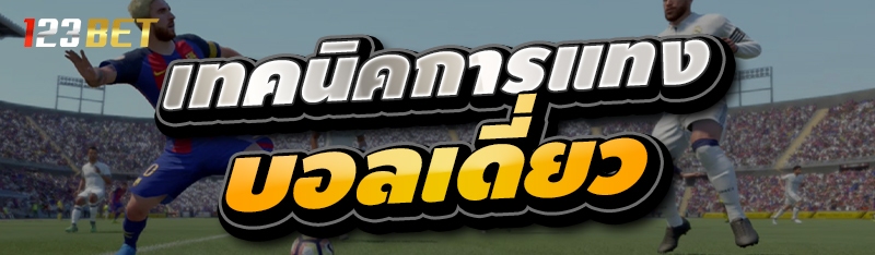 เทคนิคการแทงบอลเดี่ยว 